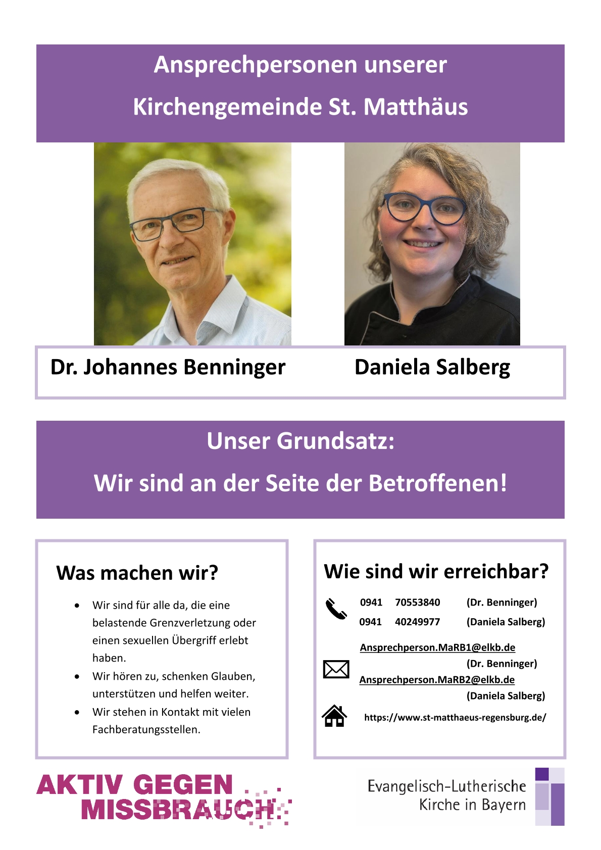 Unsere Ansprechpartner