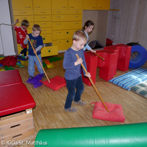 Kindergarten spielzeugfrei