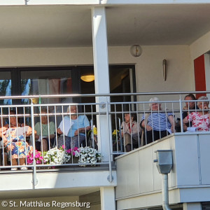 Balkon im Hildegard von Bingen Haus